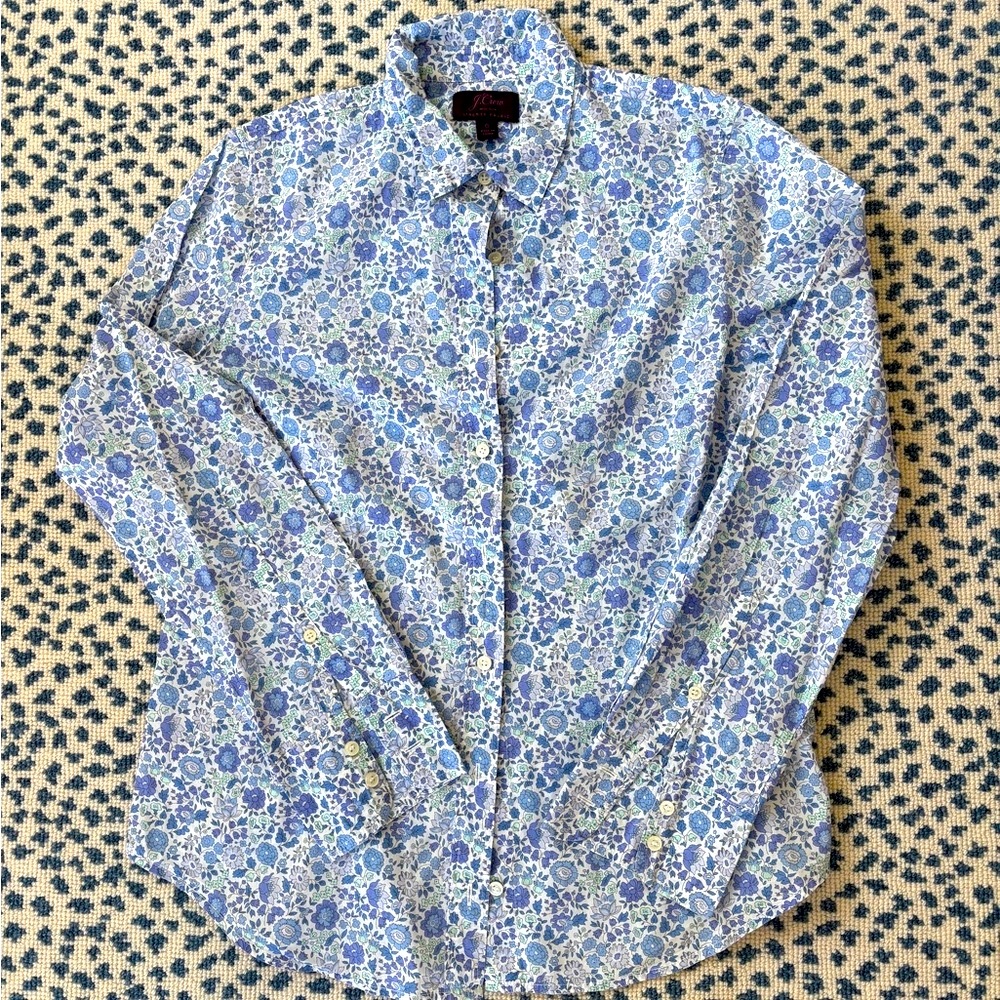 Women’s J. Crew Liberty of London Button Down Shirt